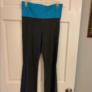 Stretchy Flare Grey Pants